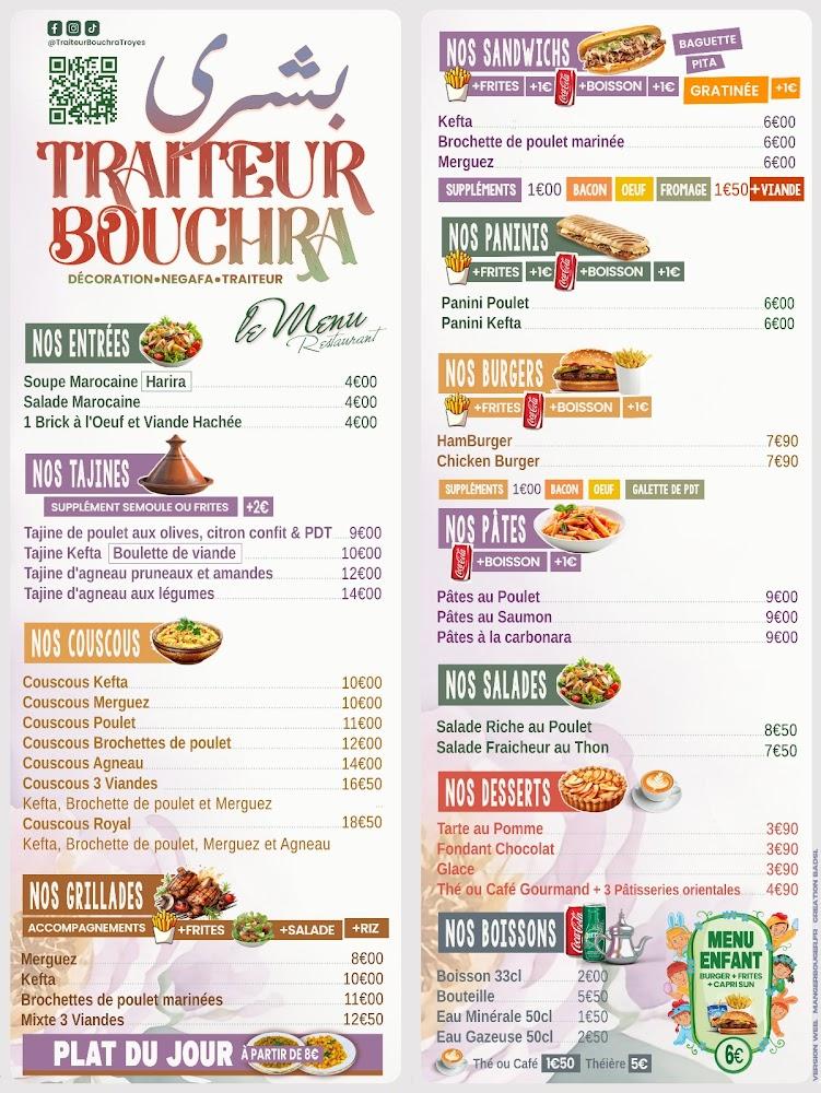 Traiteur Bouchra - Menu Image 2